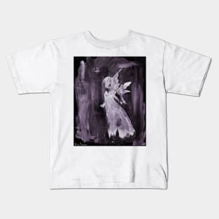 Grey Angel Kids T-Shirt